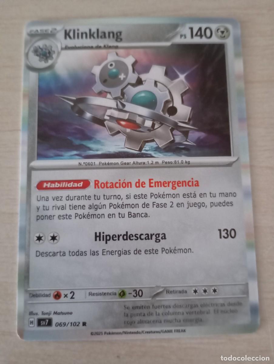 Trading cards: Carta Pok&eacute;mon Klinklang Proxy