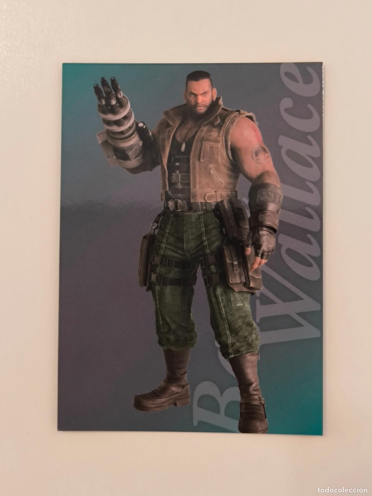 Trading cards: FINAL FANTASY VII ANNIVERSARY ART MUSEUM - PARTE 2 - N&ordm; 004 / 4 - BARRET WALLACE - CARD (K7B1)