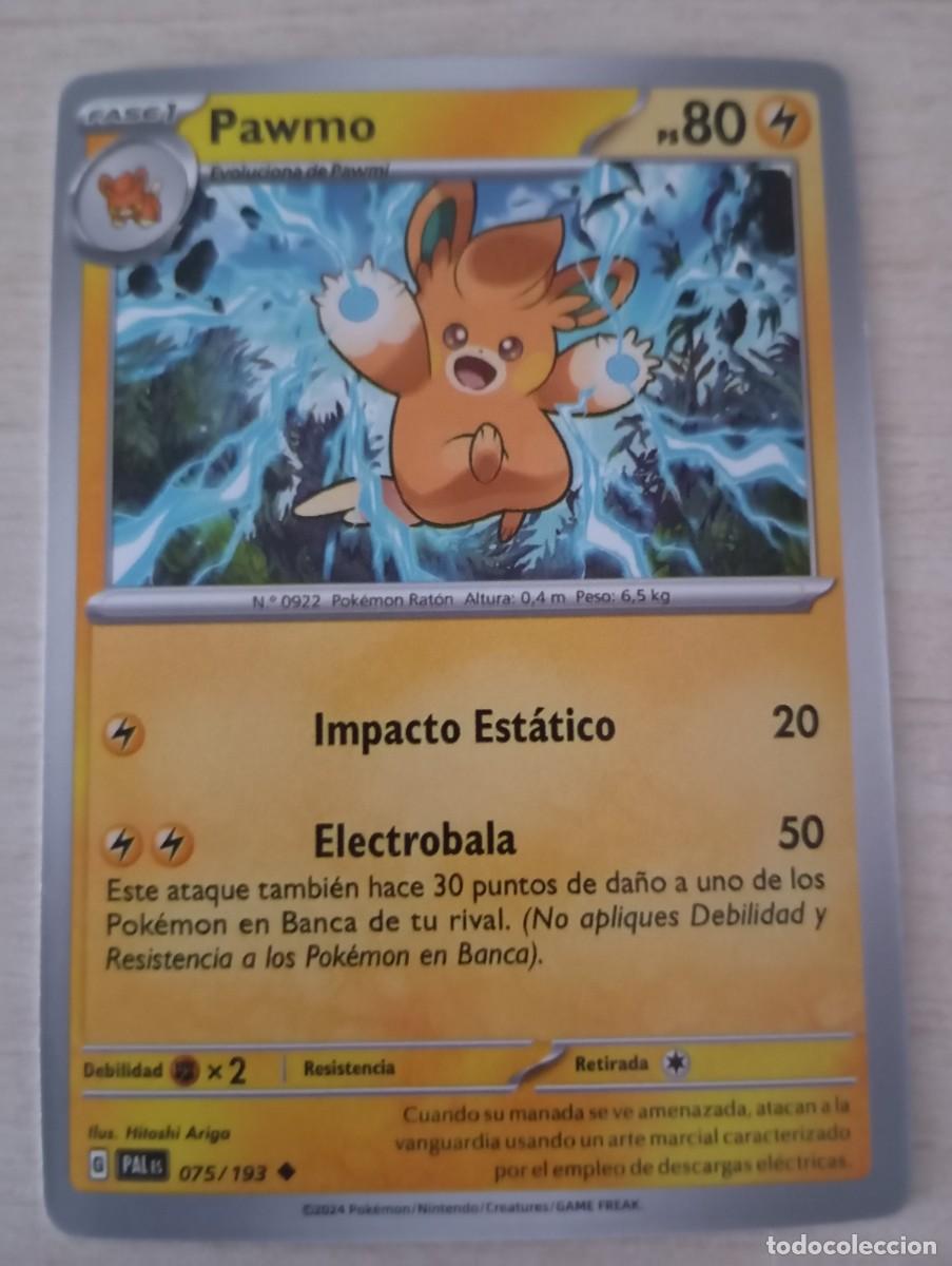 Trading cards: Carta Pok&eacute;mon Pawmo Proxy