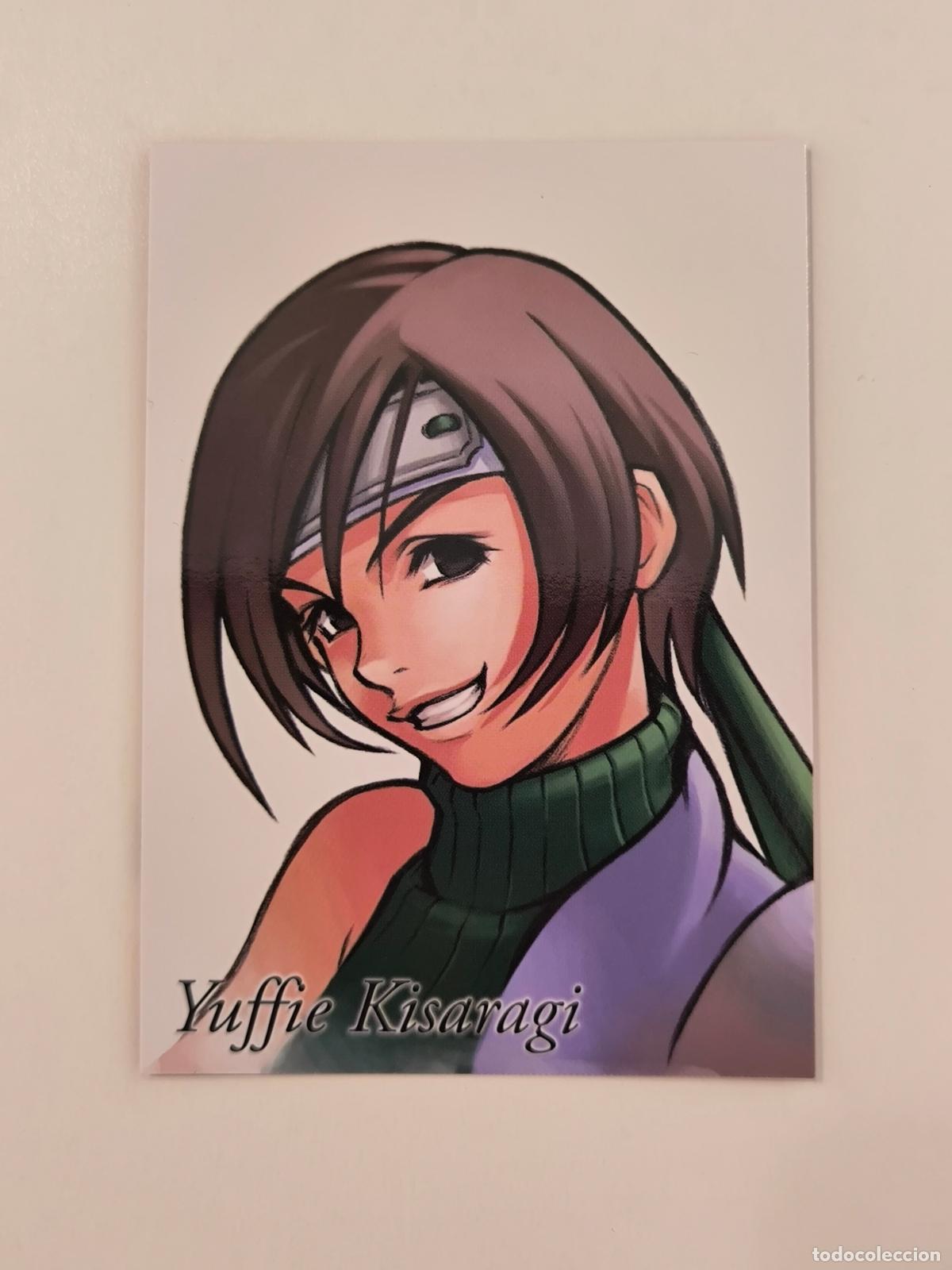 Trading cards: FINAL FANTASY VII ANNIVERSARY ART MUSEUM - PARTE 2 - N&ordm; 014 / 14 - YUFFIE KISARAGI - CARD (K7B1)