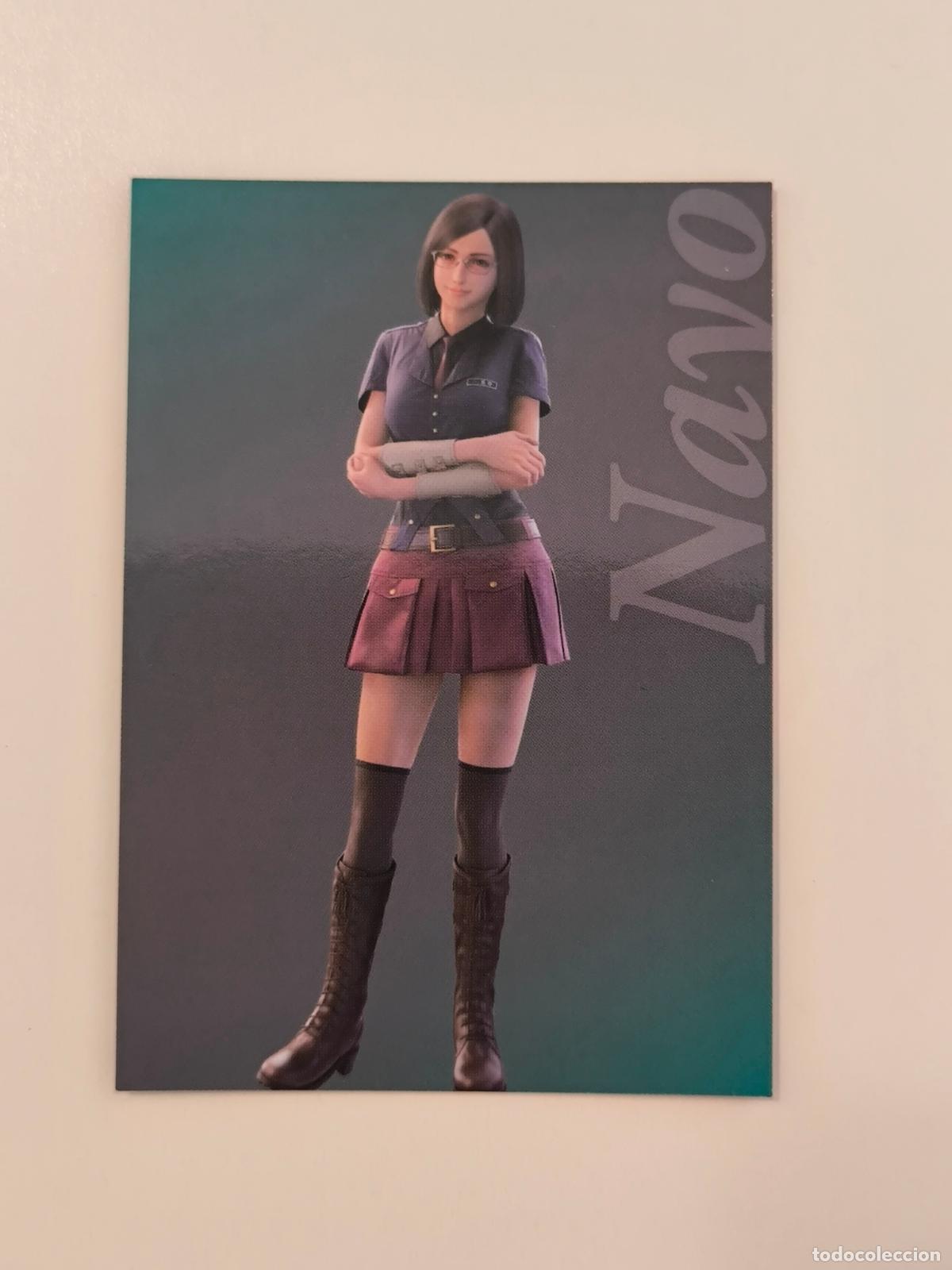 Trading cards: FINAL FANTASY VII ANNIVERSARY ART MUSEUM - PARTE 2 - N&ordm; 040 / 40 - NAYO - CARD / JAPON (K7B1)