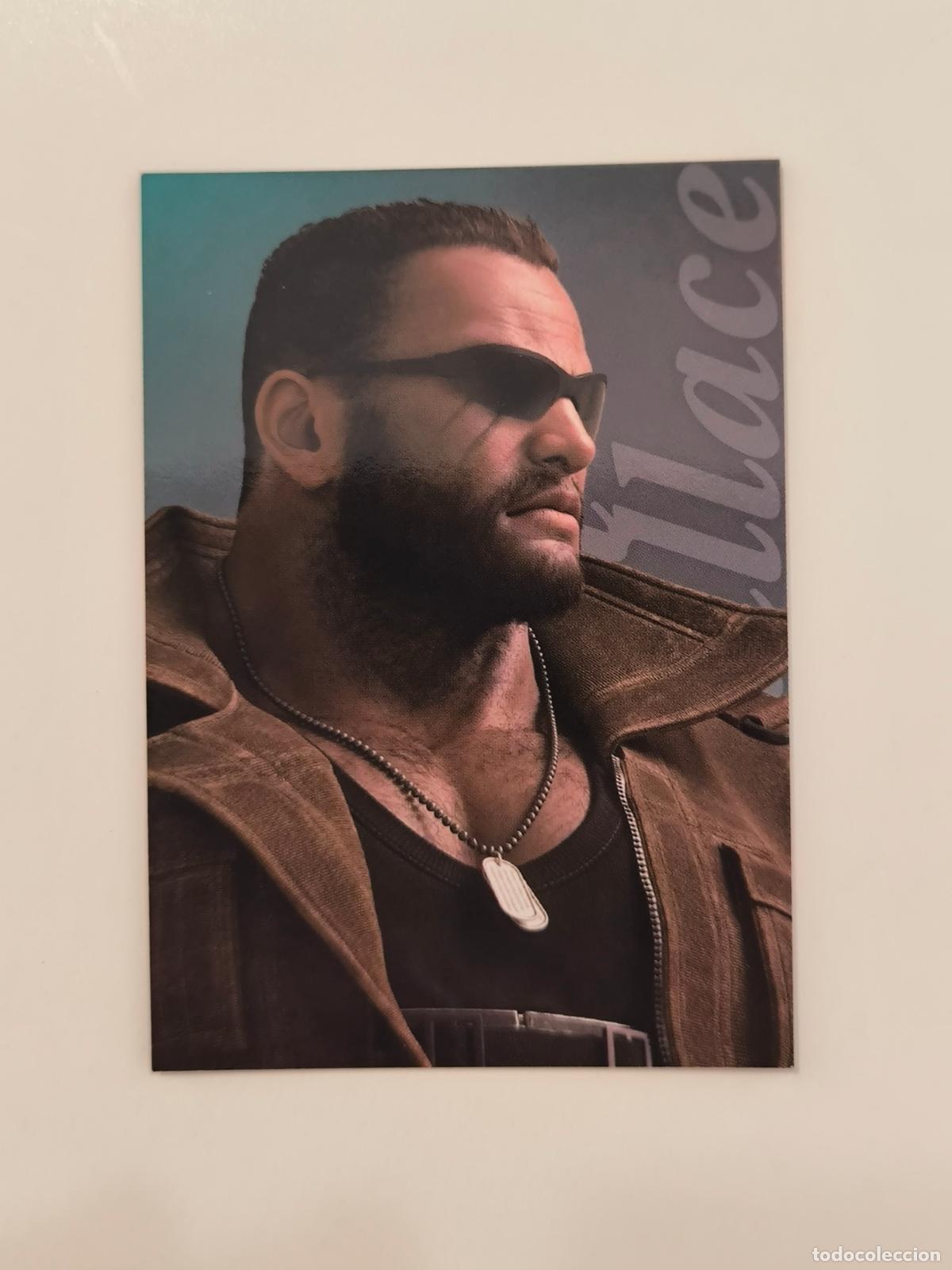 Trading cards: FINAL FANTASY VII ANNIVERSARY ART MUSEUM - PARTE 2 - N&ordm; 048 / 48 - BARRET WALLACE - CARD (K7B1)