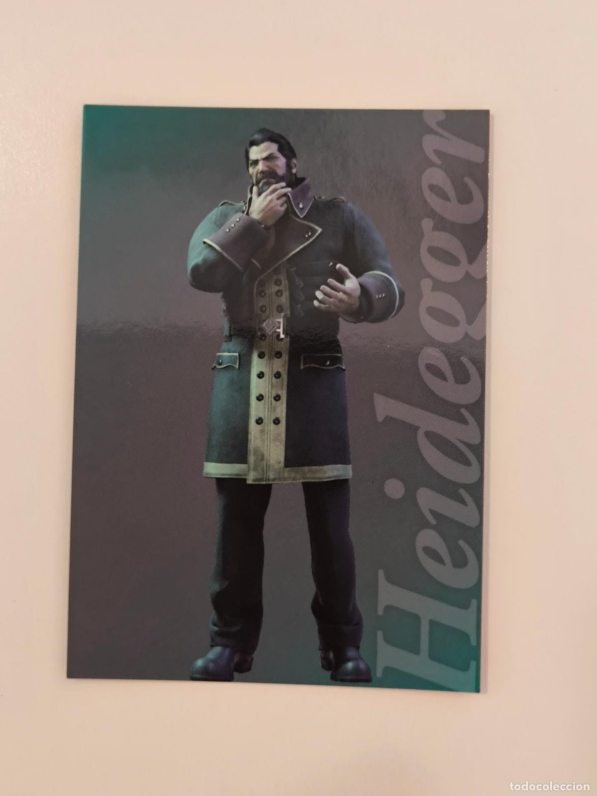 Trading cards: FINAL FANTASY VII ANNIVERSARY ART MUSEUM - PARTE 2 - N&ordm; 061 / 61 - HEIDEGGER - CARD / JAPON (K7B1)