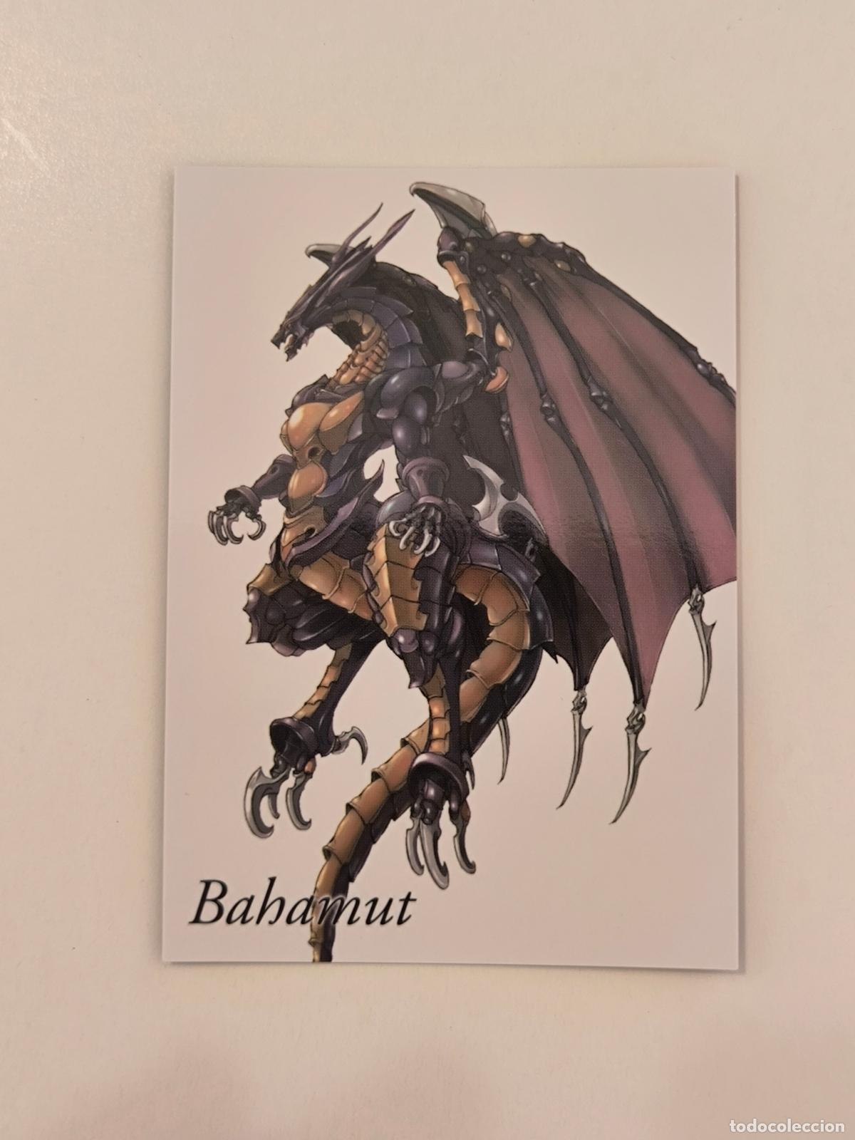 Trading cards: FINAL FANTASY VII ANNIVERSARY ART MUSEUM - PARTE 2 - N&ordm; 068 / 68 - BAHAMUT - CARD / JAPON (K7B1)