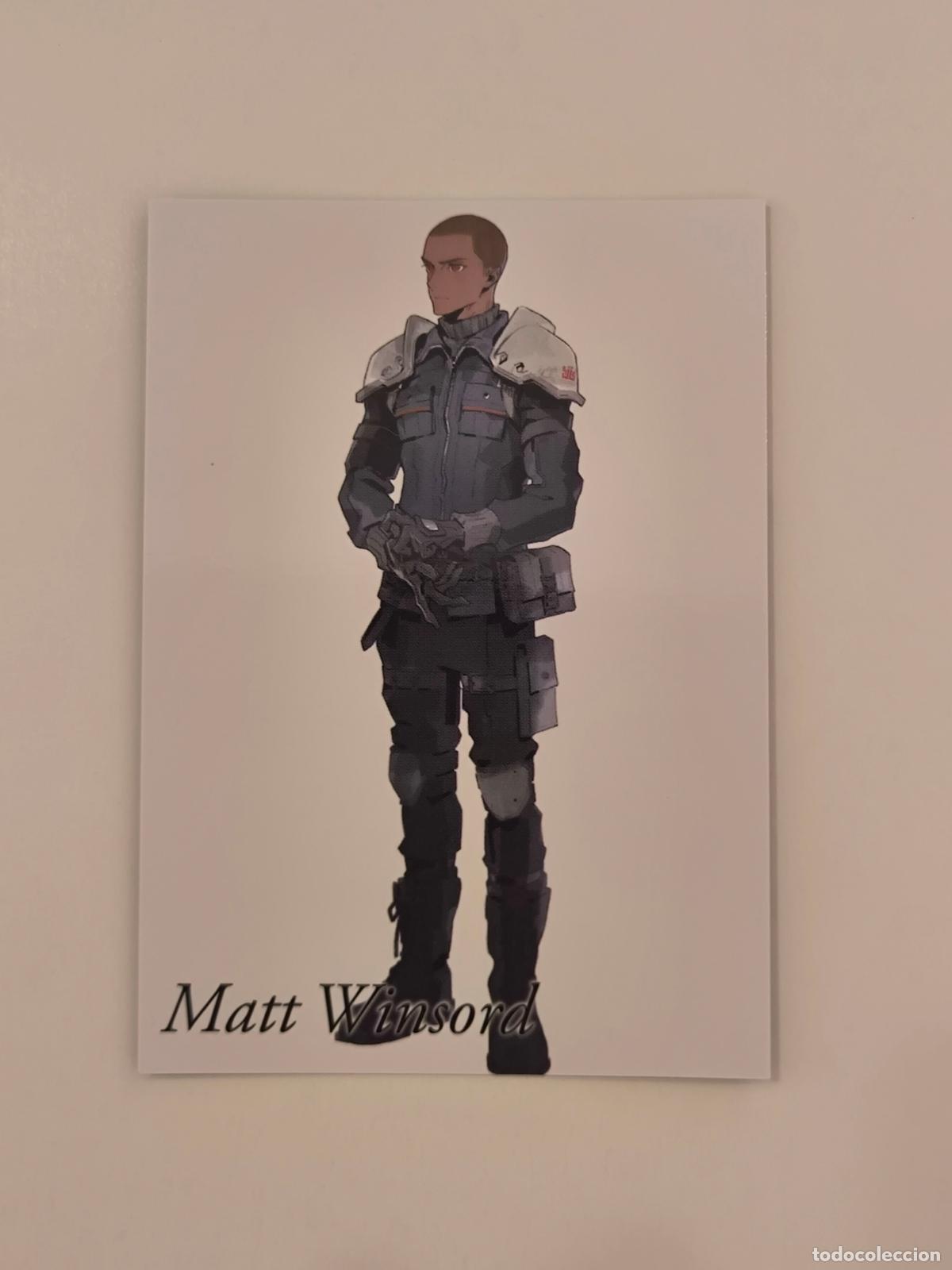 Trading cards: FINAL FANTASY VII ANNIVERSARY ART MUSEUM - PARTE 2 - N&ordm; 079 / 79 - MATT WINSORD - CARD (K7B1)