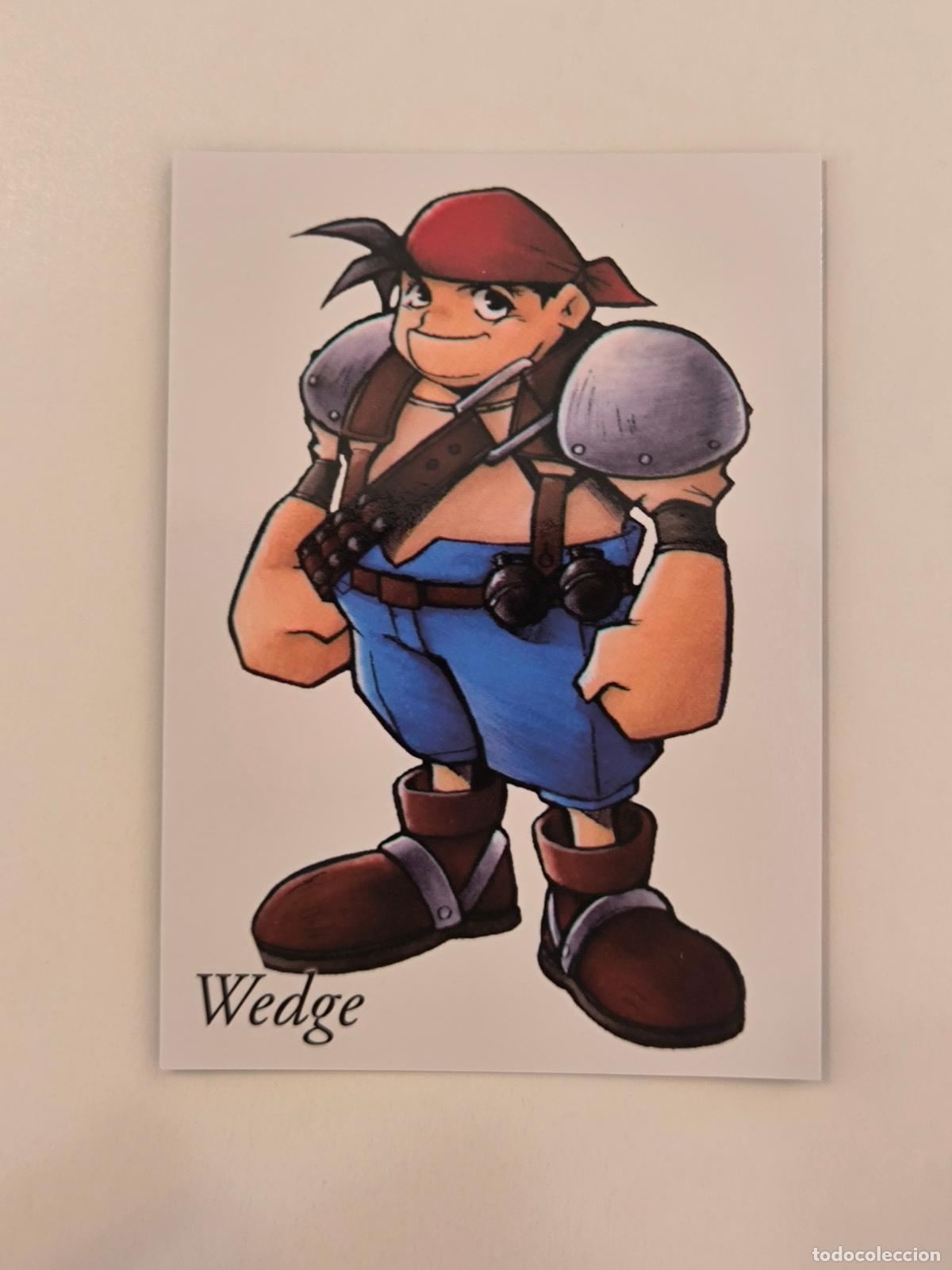 Trading cards: FINAL FANTASY VII ANNIVERSARY ART MUSEUM - PARTE 2 - N&ordm; 083 / 83 - WEDGE - CARD / JAPON (K7B1)