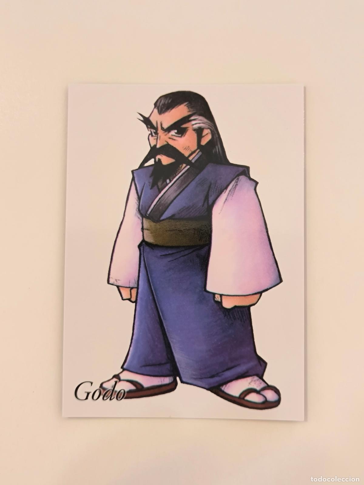 Trading cards: FINAL FANTASY VII ANNIVERSARY ART MUSEUM - PARTE 2 - N&ordm; 088 / 88 - GODO - CARD / JAPON (K7B1)