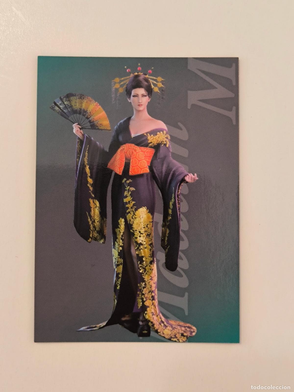 Trading cards: FINAL FANTASY VII ANNIVERSARY ART MUSEUM - PARTE 2 - N&ordm; 056 / 56 - MADAM M - CARD / JAPON (K7B2)
