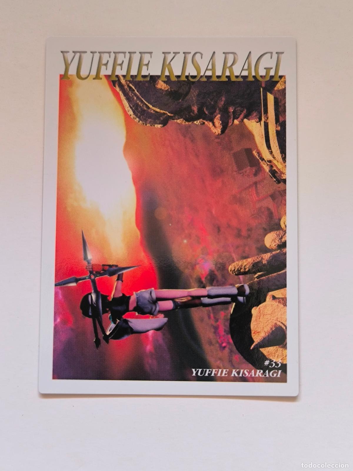 Trading cards: FINAL FANTASY VII CARDDASS MASTERS - N&ordm; 33 - YUFFIE KISARAGI - 1997 BANDAI - CARD / JAPON (K7C1)