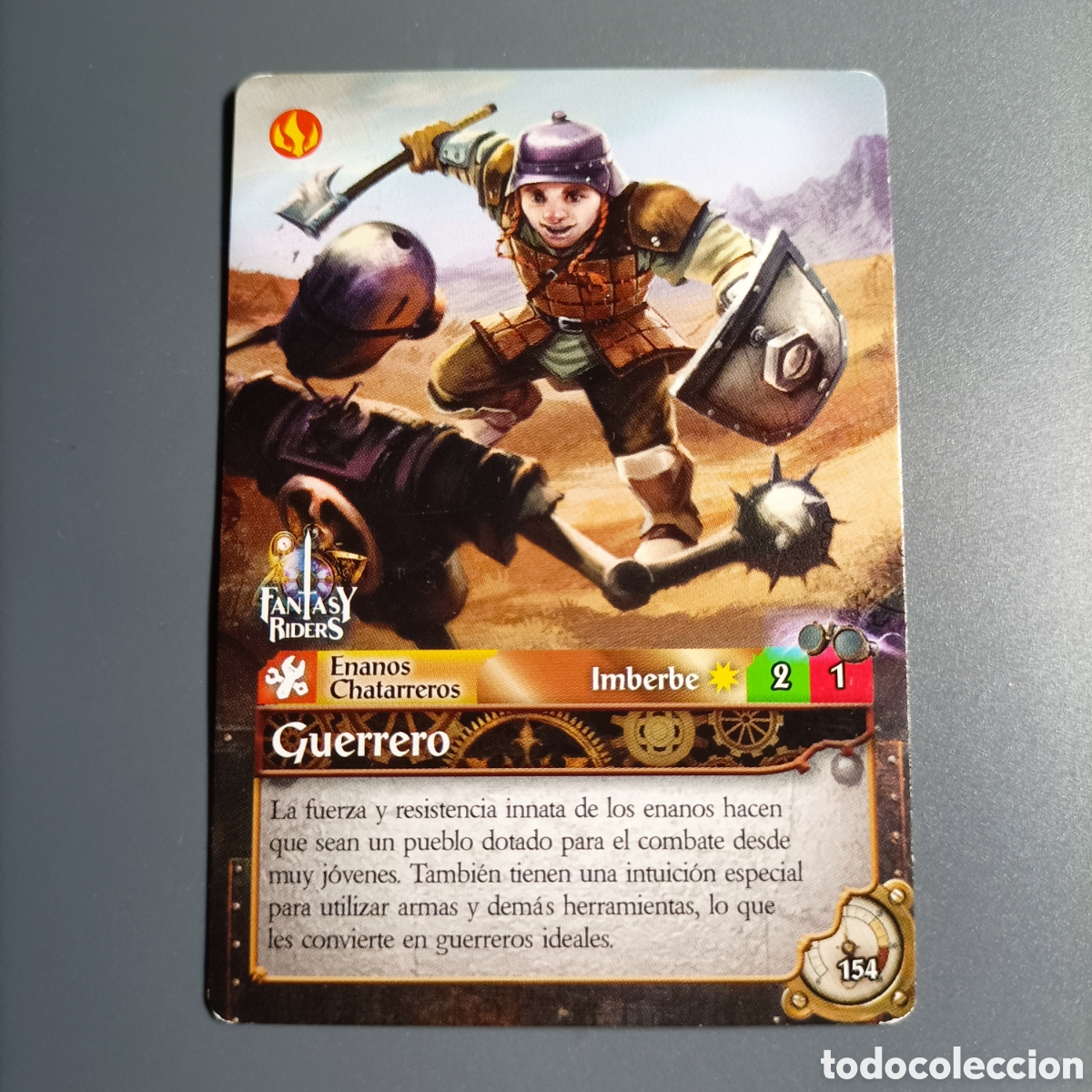 Trading cards: CARTA COLECCI&Oacute;N. FANTASY RIDERS 2018. №154 GUERRERO