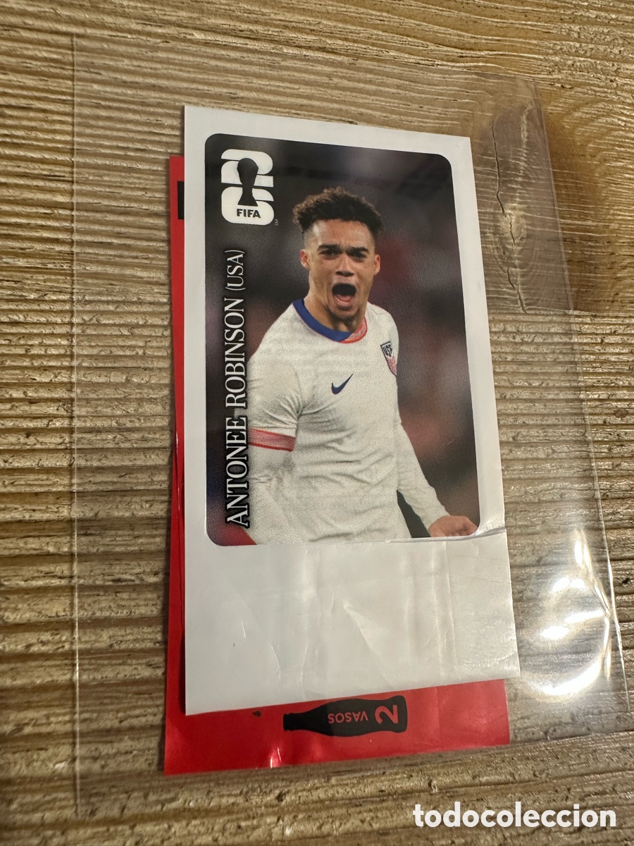 Trading cards: ANTONEE ROBINSON ESTADO UNIDOS COCA COLA CC12 WORLD CUP 2026 USA CAN MEX MUNDIAL 26 PANINI