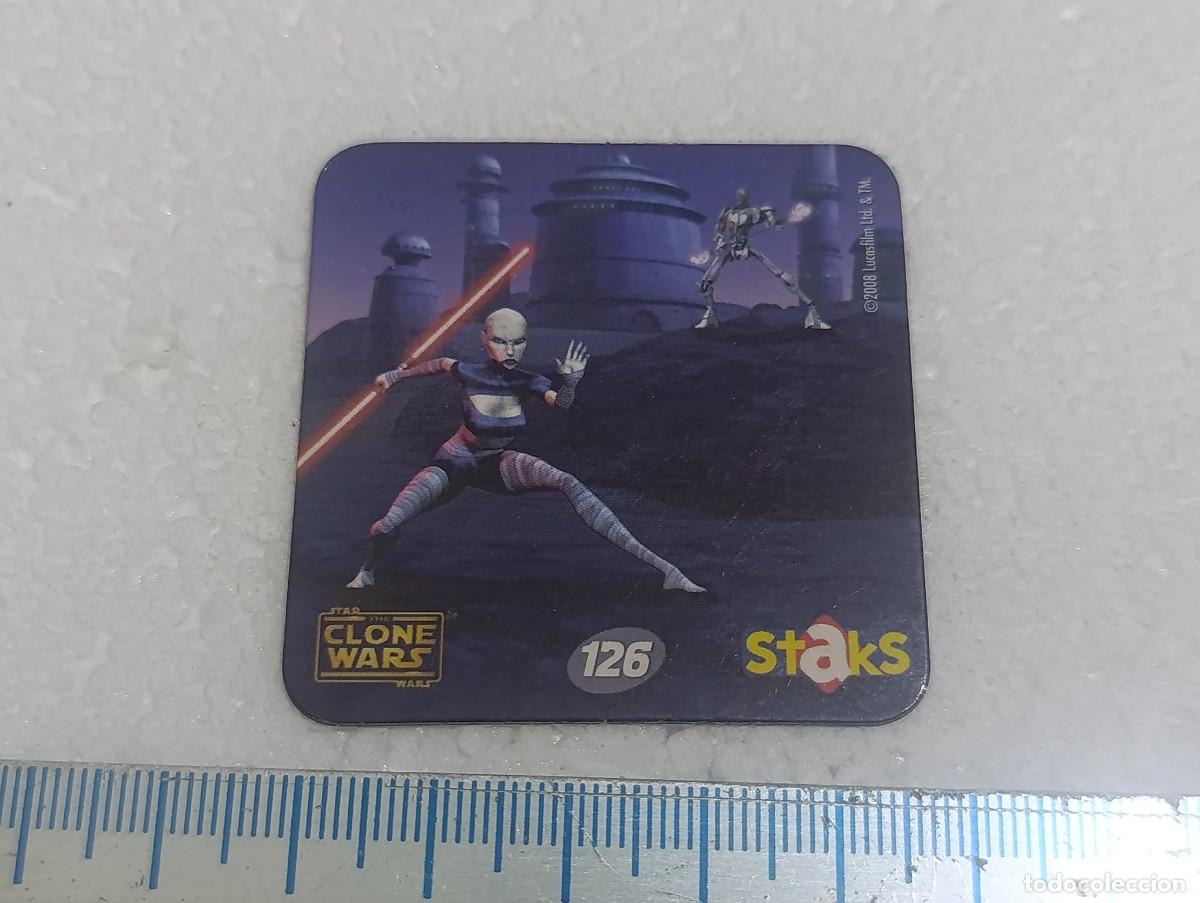 Trading cards: STACK - IMAN - STAR WARS - GUERRA DE LOS CLONES - CROMO