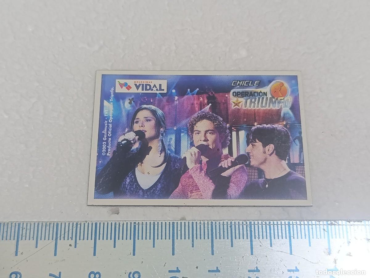 Trading cards: STAKS - IMAN - CONJUNTO - OPERACION TRIUNFO 2002 - GOLOSINAS VIDAL - CROMO