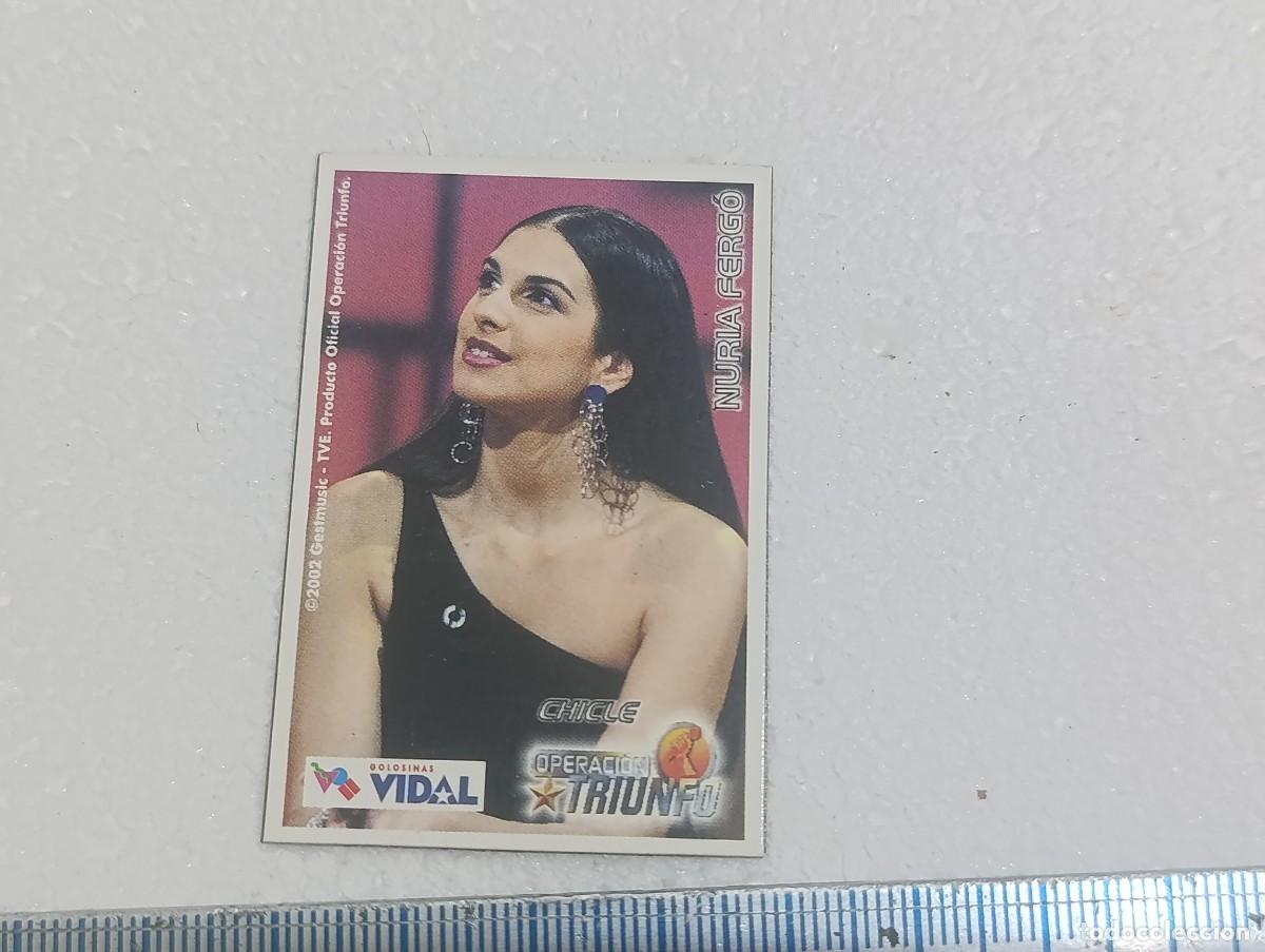 Trading cards: STAKS - IMAN - NURIA - OPERACION TRIUNFO 2002 - GOLOSINAS VIDAL - CROMO