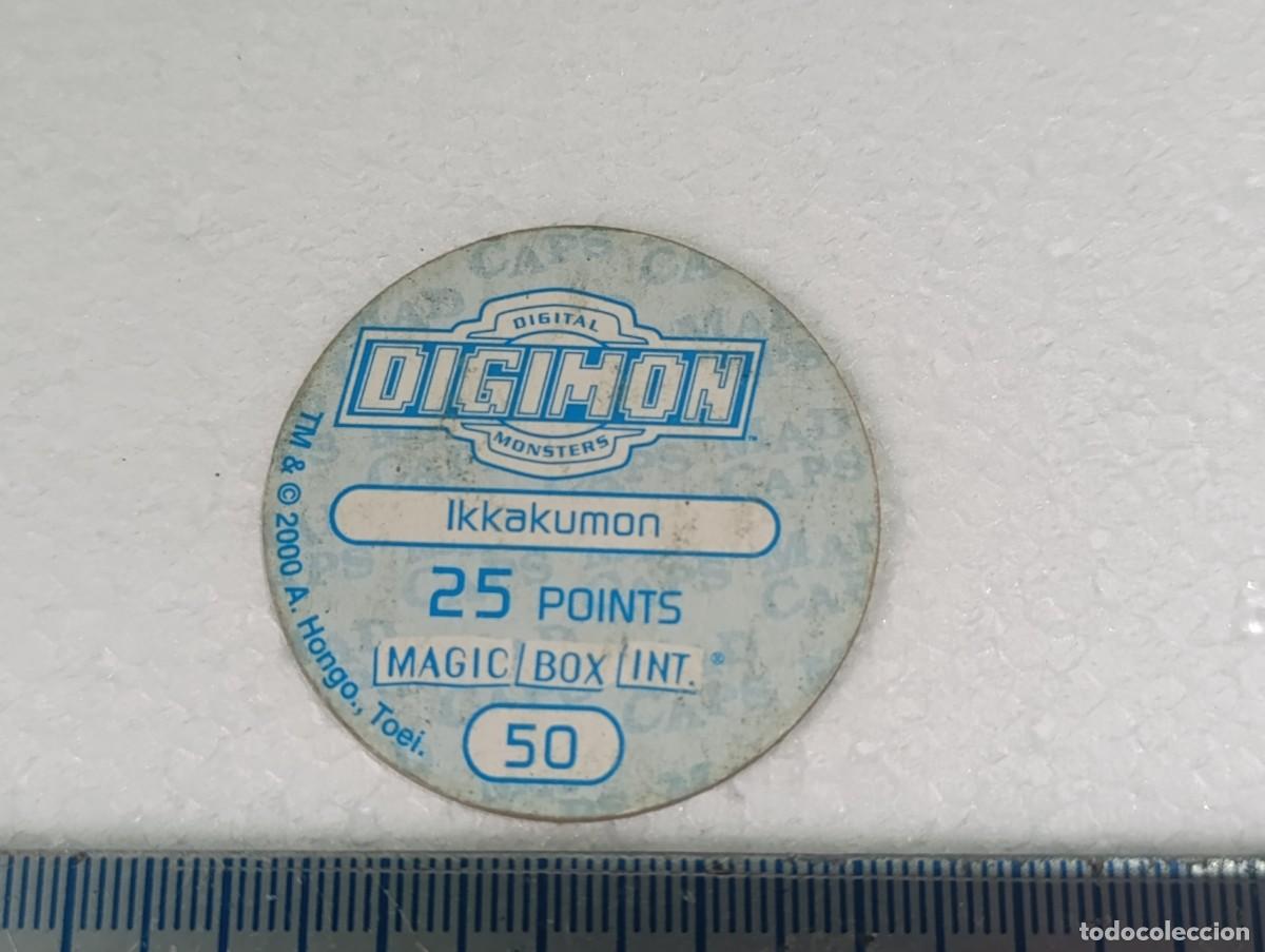 Trading cards: TAZO - DIGIMON A&Ntilde;O 2000 - IKKAKUMON - CROMO - Foto 2