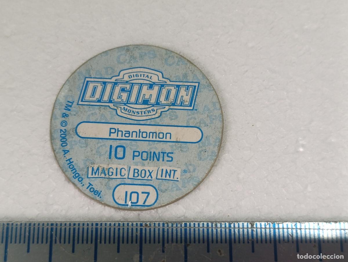 Trading cards: TAZO - DIGIMON A&Ntilde;O 2000 - PHANTOMON - CROMO - Foto 2