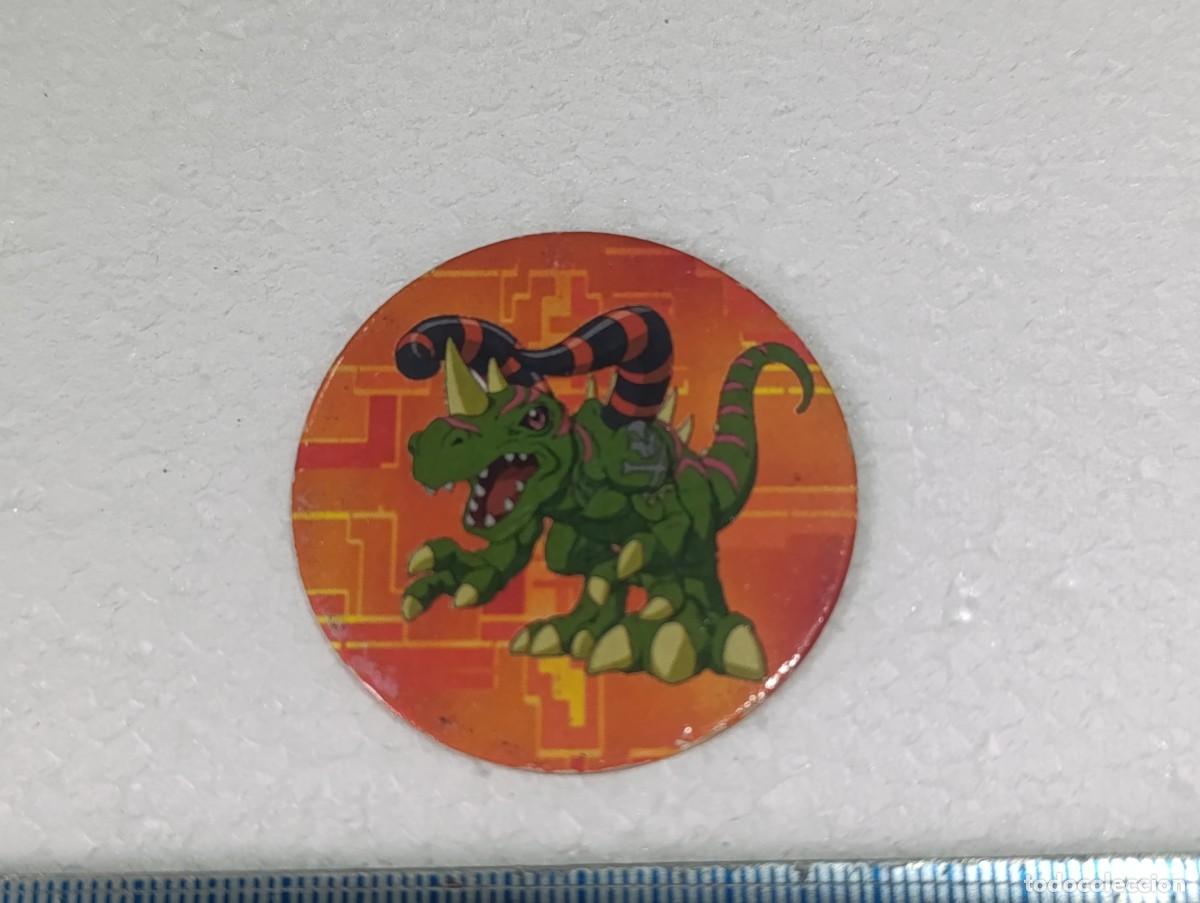 Trading cards: TAZO - DIGIMON A&Ntilde;O 2002 - TUSKMON - CROMO