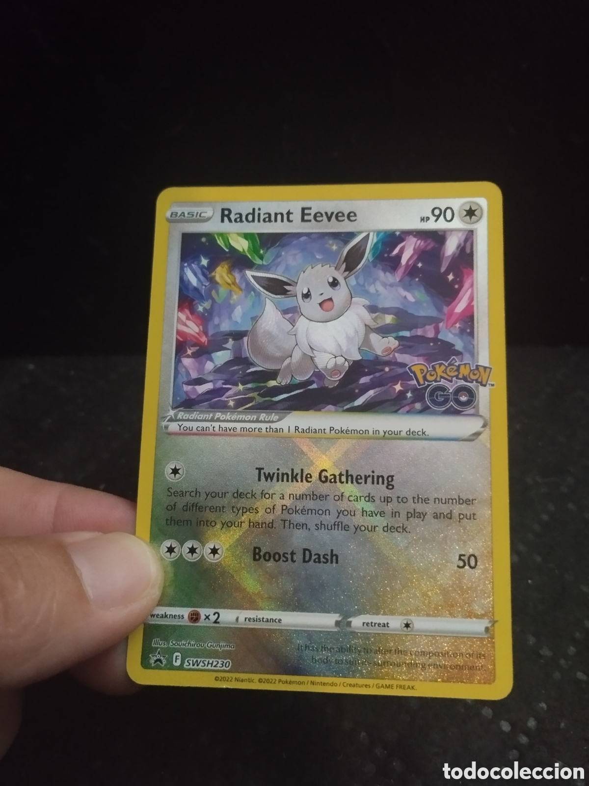 Trading cards: CARTA POK&Eacute;MON PROMO RADIANT EEVEE
