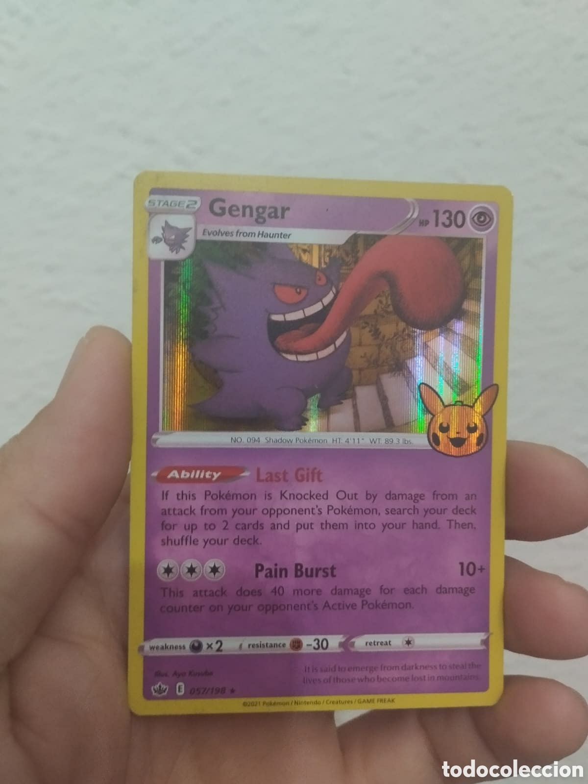 Trading cards: CARTA POK&Eacute;MON PROMO GENGAR