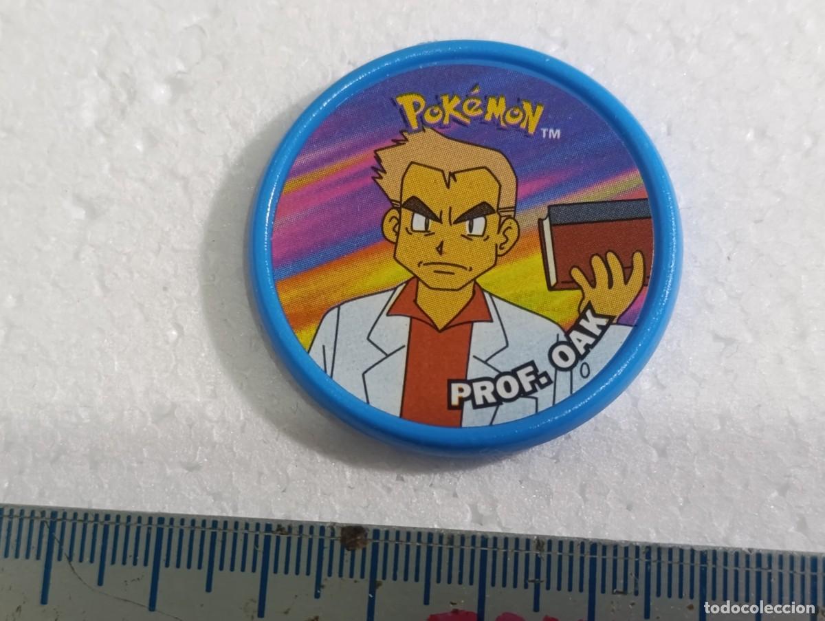 Trading cards: PROF. OAK - TAZO - MASTER TAZO - POKEMON - MATUTANO A&Ntilde;O 2000 - CROMO