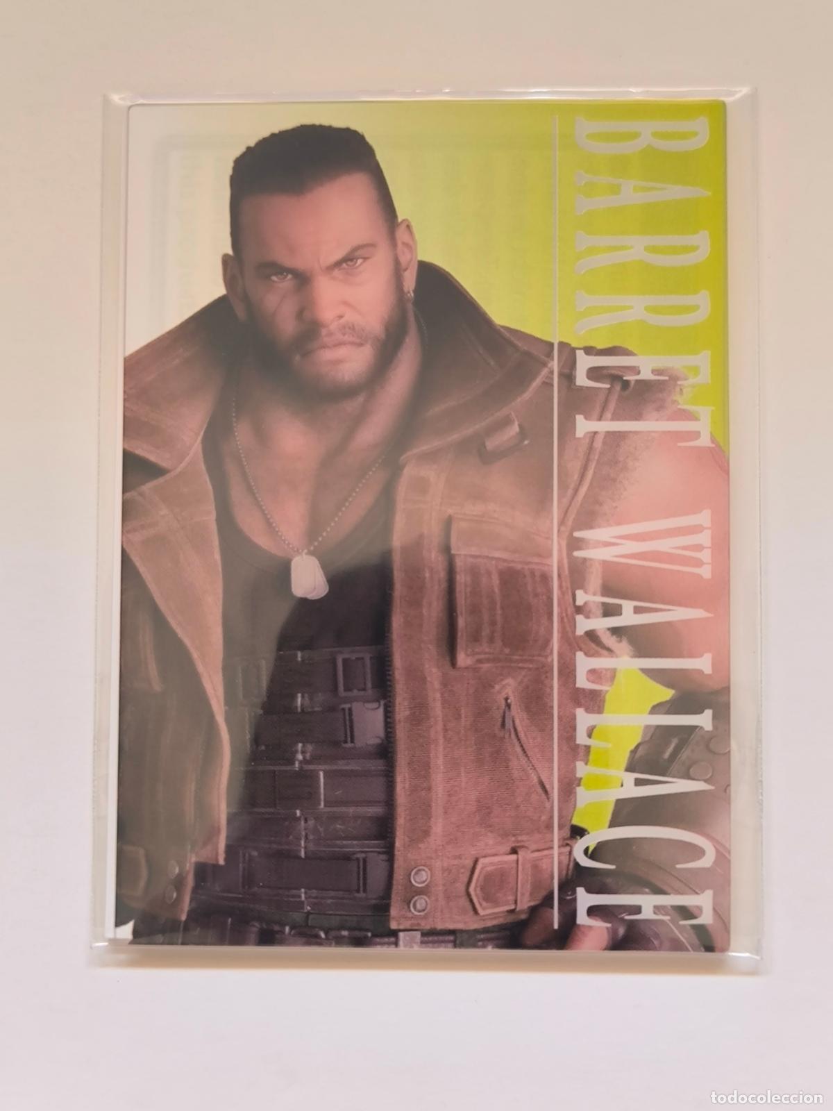 Cartes &agrave; &Eacute;changer: FINAL FANTASY VII REMAKE - CLEAR CARD - BARRET WALLACE - 2019 - CARD / JAPON (K7C1)
