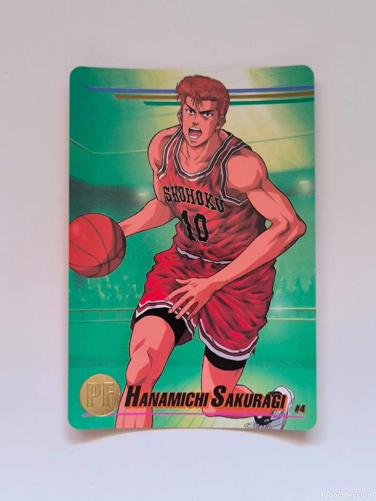 Trading cards: SLAM DUNK CARDDASS TV ANIMATION STAR MEMBER COLLECTION - N&ordm; 4 - BANDAI 1994 - CARD / JAPON (K7C1)