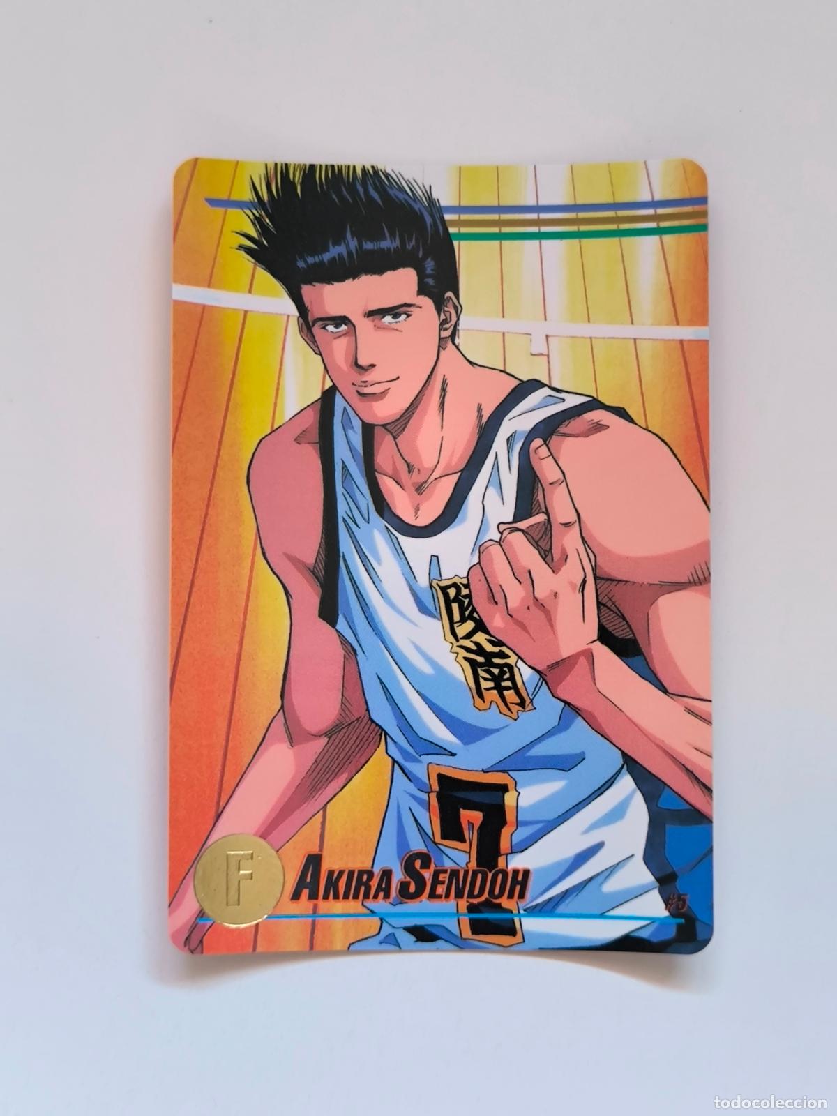 Trading cards: SLAM DUNK CARDDASS TV ANIMATION STAR MEMBER COLLECTION - N&ordm; 5 - BANDAI 1994 - CARD / JAPON (K7C1)