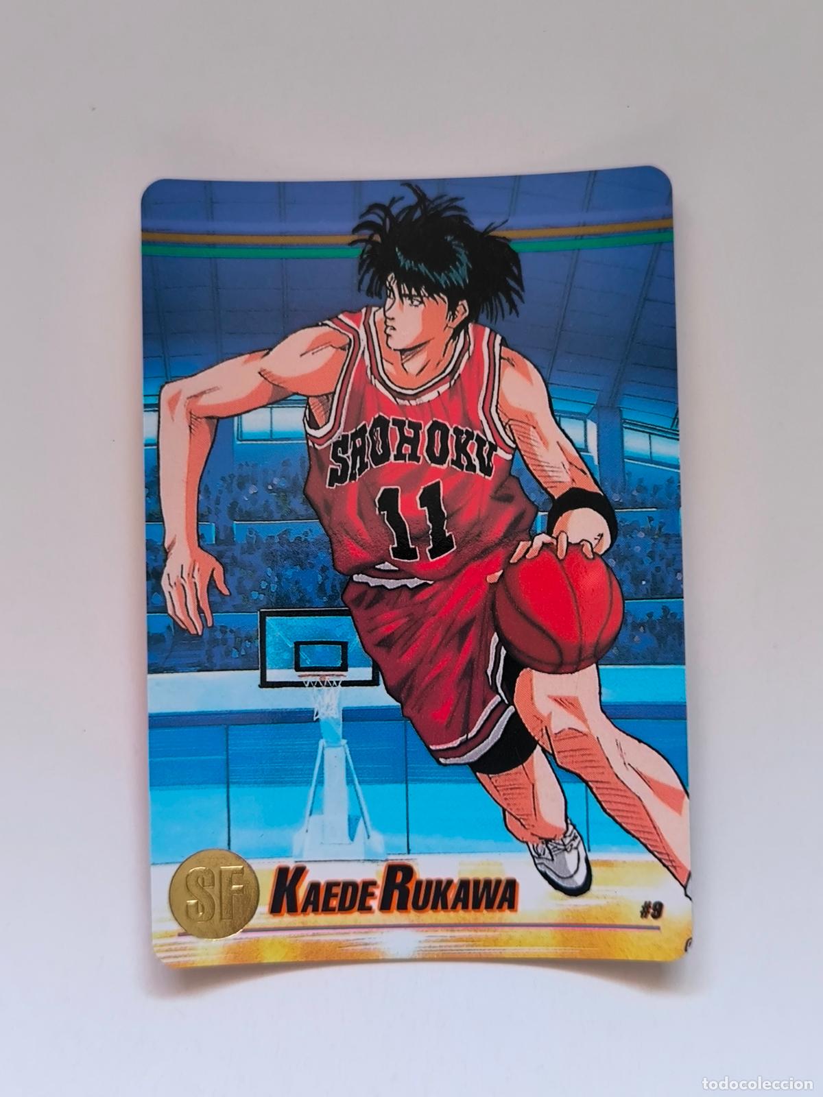 Trading cards: SLAM DUNK CARDDASS TV ANIMATION STAR MEMBER COLLECTION - N&ordm; 9 - BANDAI 1994 - CARD / JAPON (K7C1)