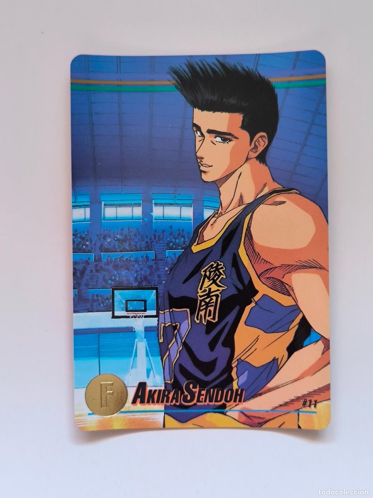 Trading cards: SLAM DUNK CARDDASS TV ANIMATION STAR MEMBER COLLECTION - N&ordm; 11 - BANDAI 1994 - CARD / JAPON (K7C1)
