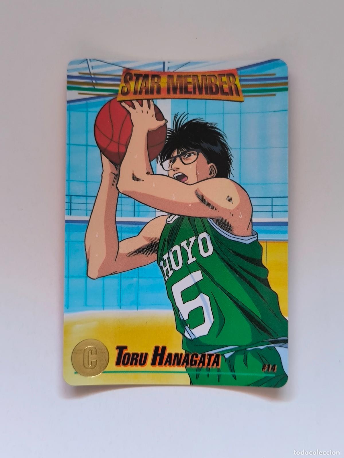 Trading cards: SLAM DUNK CARDDASS TV ANIMATION STAR MEMBER COLLECTION - N&ordm; 14 - BANDAI 1994 - CARD / JAPON (K7C1)