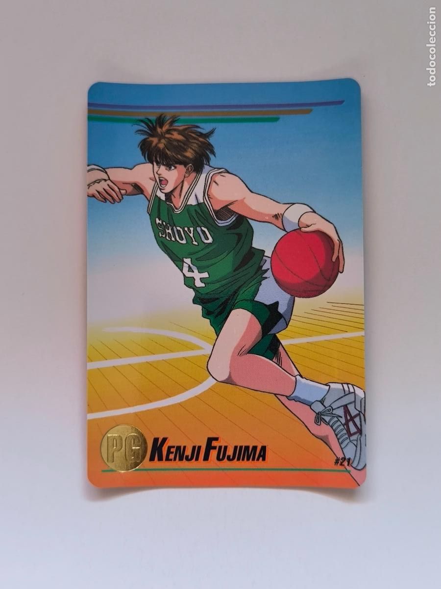 Trading cards: SLAM DUNK CARDDASS TV ANIMATION STAR MEMBER COLLECTION - N&ordm; 21 - BANDAI 1994 - CARD / JAPON (K7C1)