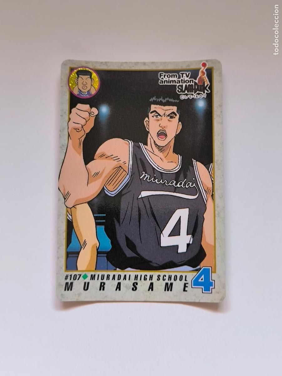 Trading cards: SLAM DUNK CARDDASS TV ANIMATION - N&ordm; 107 - BANDAI 1994 - CARD / JAPON (K7C1)