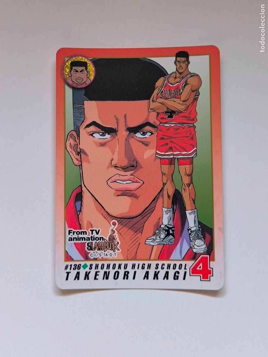 Trading cards: SLAM DUNK CARDDASS TV ANIMATION - N&ordm; 136 - BANDAI 1995 - CARD / JAPON (K7C1)