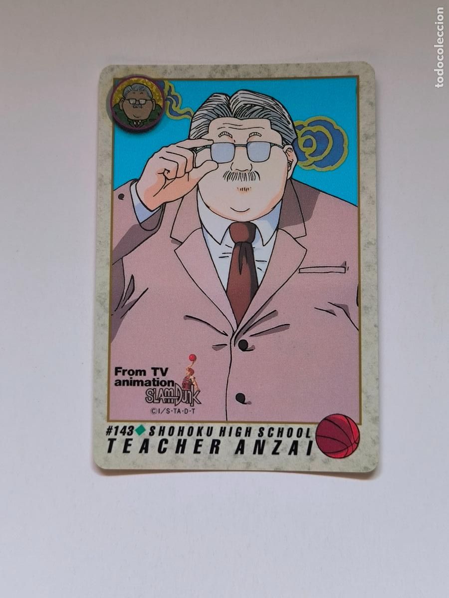 Trading cards: SLAM DUNK CARDDASS TV ANIMATION - N&ordm; 143 - BANDAI 1995 - CARD / JAPON (K7C1)