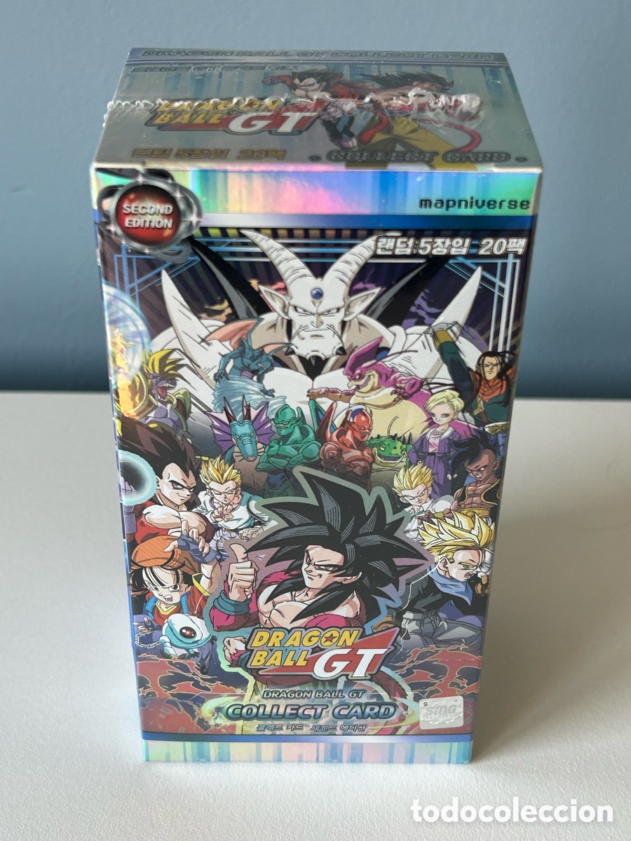 Trading cards: Dragon Ball GT Collectible Card Game Series 2 Booster Box Korean | Official Sealed