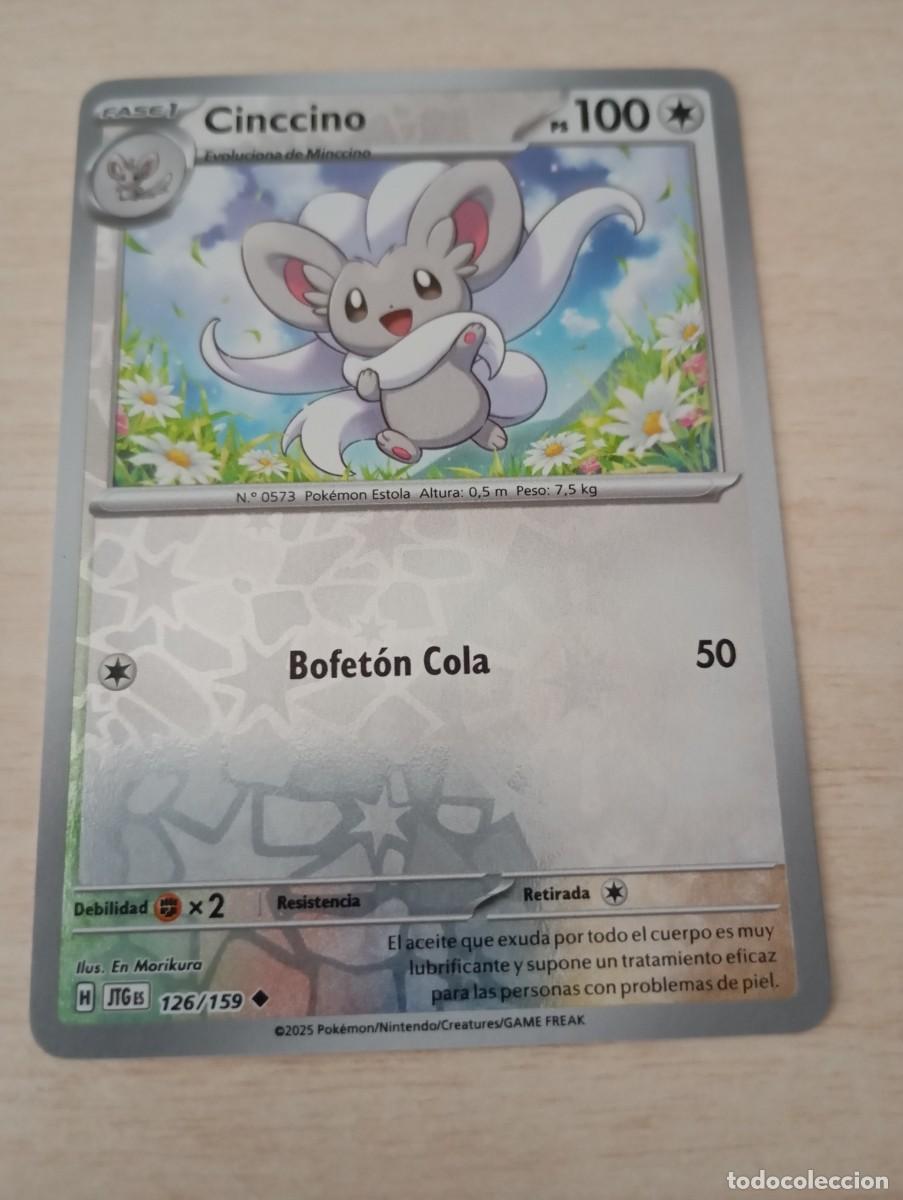 Trading cards: Carta Pok&eacute;mon Cinccino Original Oficial