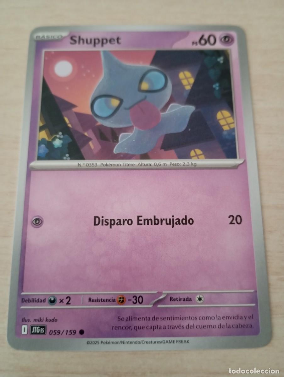 Trading cards: Carta Pok&eacute;mon Shuppet Original Oficial