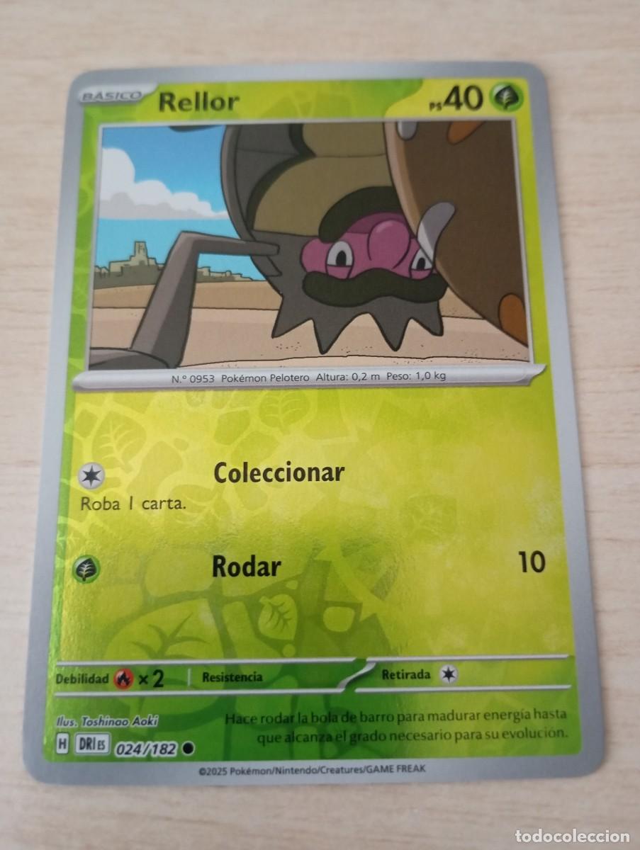 Trading cards: Carta Pok&eacute;mon Rellor Original Oficial