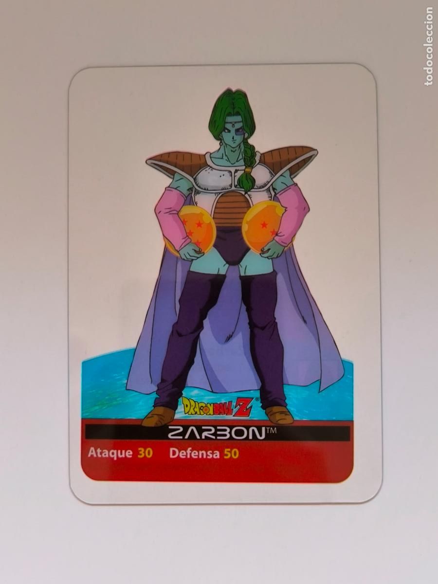 Trading cards: DRAGON BALL Z LAMINCARDS N&ordm; 63 - EDIBAS 2008 CARTA / CARD EN ESPA&Ntilde;OL (K7D2)