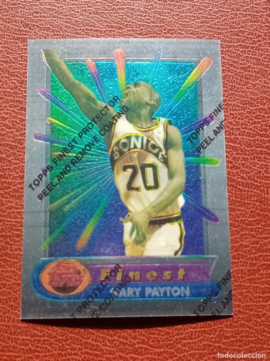 Trading cards: Card 285 Gary Payton Topps Finest 1994-95