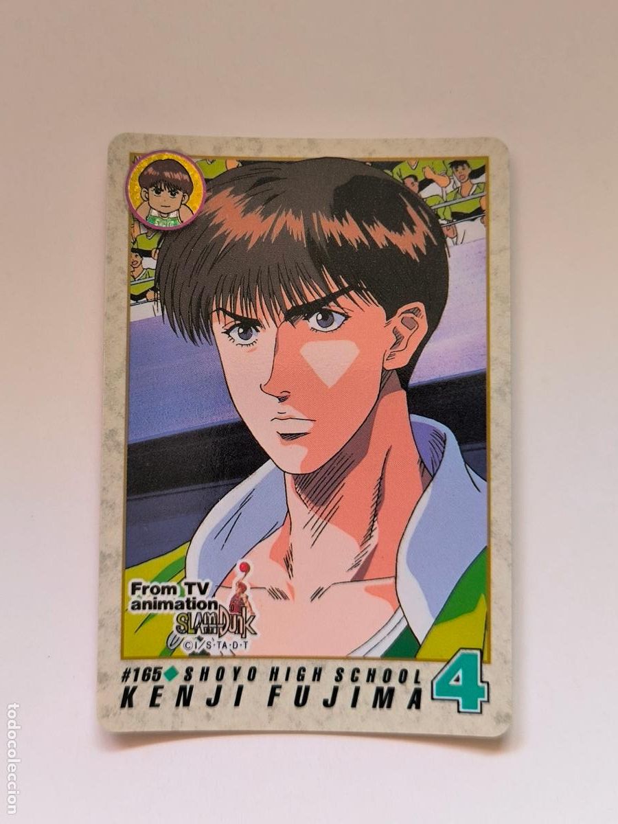 Trading cards: SLAM DUNK CARDDASS TV ANIMATION - N&ordm; 165 - BANDAI 1995 - CARD / JAPON (K7C2)