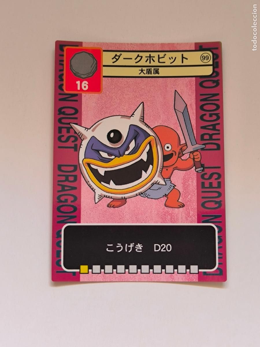 Trading cards: DRAGON QUEST TRADING BATTLE CARD - N&ordm; 99 - ENIX - CARD / JAPON (K7C1)