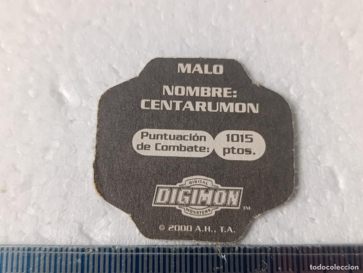 Trading cards: TAZO DIGIMON GOLOSINAS CHICLES VIDAL A&Ntilde;O 2000 - Foto 2