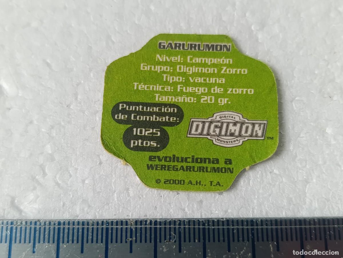 Trading cards: TAZO DIGIMON GOLOSINAS CHICLES VIDAL A&Ntilde;O 2000 - Foto 2