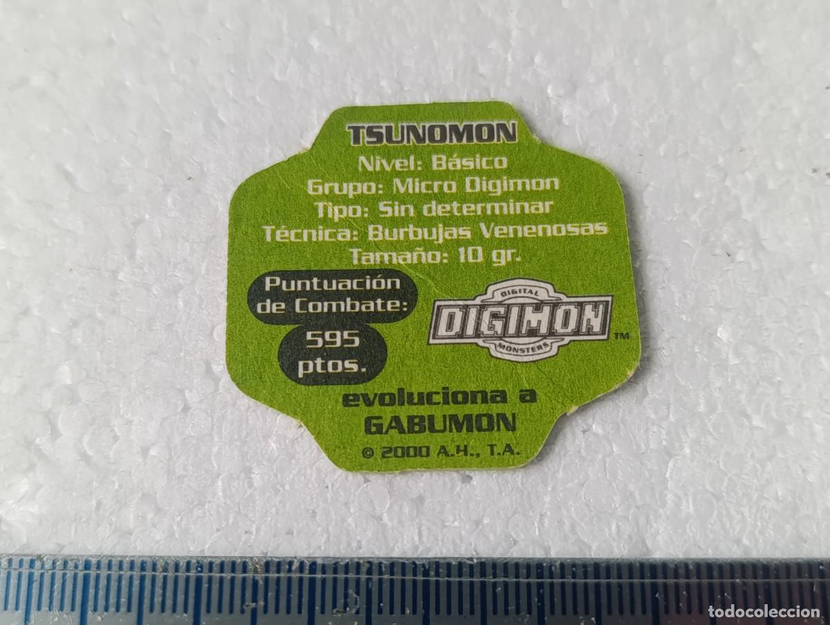 Trading cards: TAZO DIGIMON GOLOSINAS CHICLES VIDAL A&Ntilde;O 2000 - Foto 2