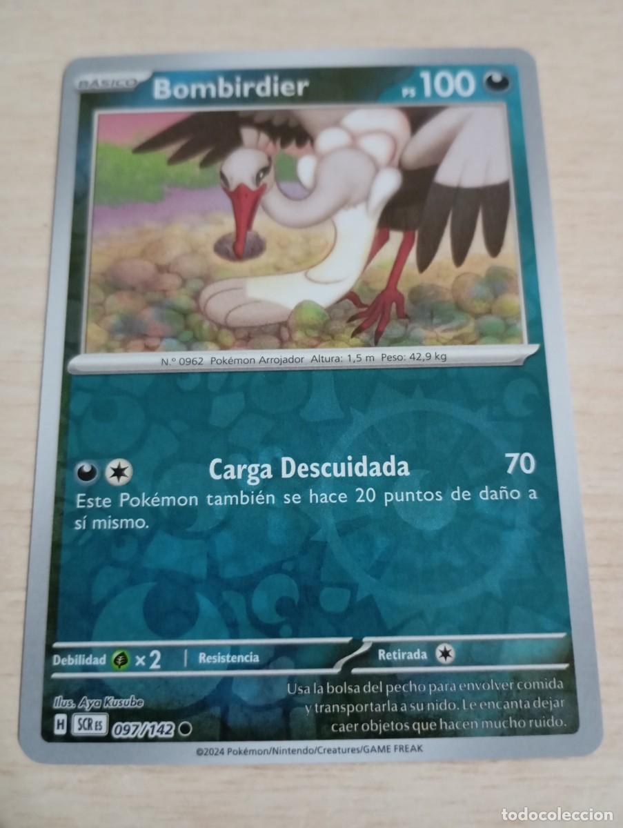 Trading cards: Carta Pok&eacute;mon Bombirdier original oficial