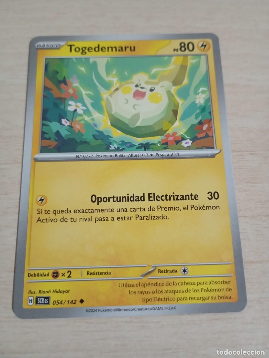 Trading cards: Carta Pok&eacute;mon Togedemaru original oficial