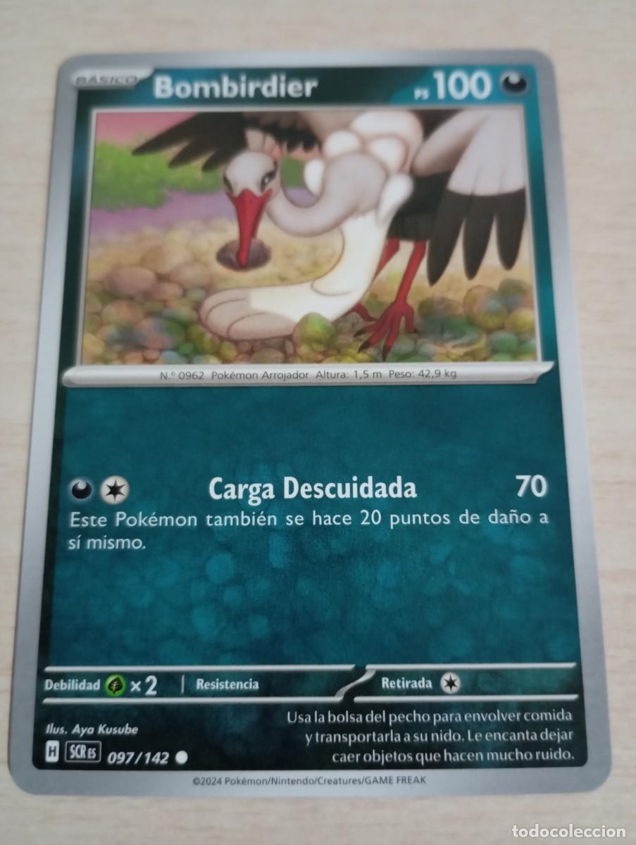 Trading cards: Carta Pok&eacute;mon Bombirdier original
