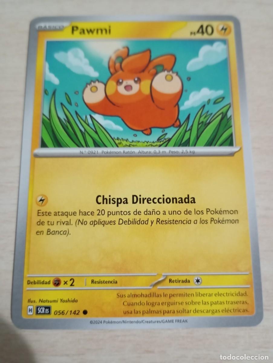Trading cards: Carta Pok&eacute;mon Pawmi original