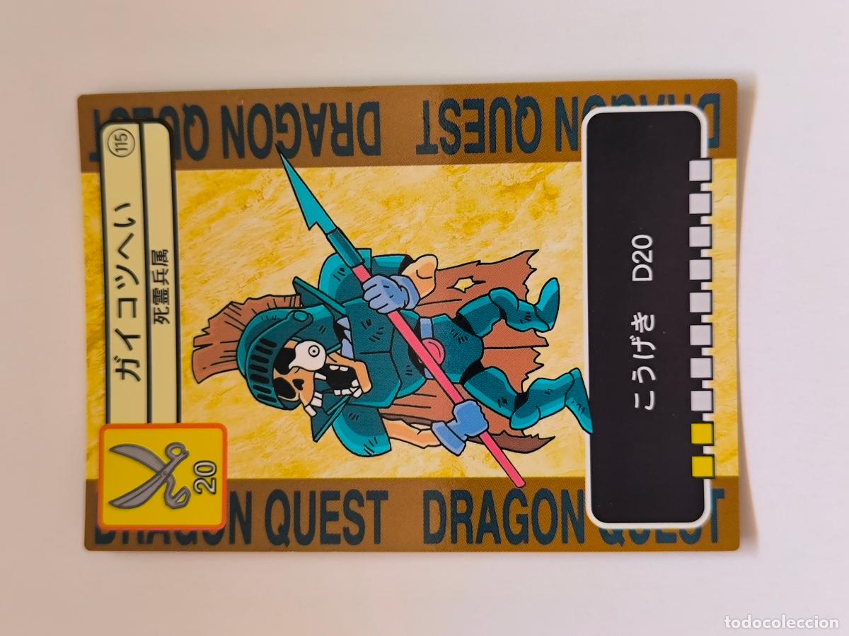 dragon quest trading battle card - nº 115 - eni - Compra venta en